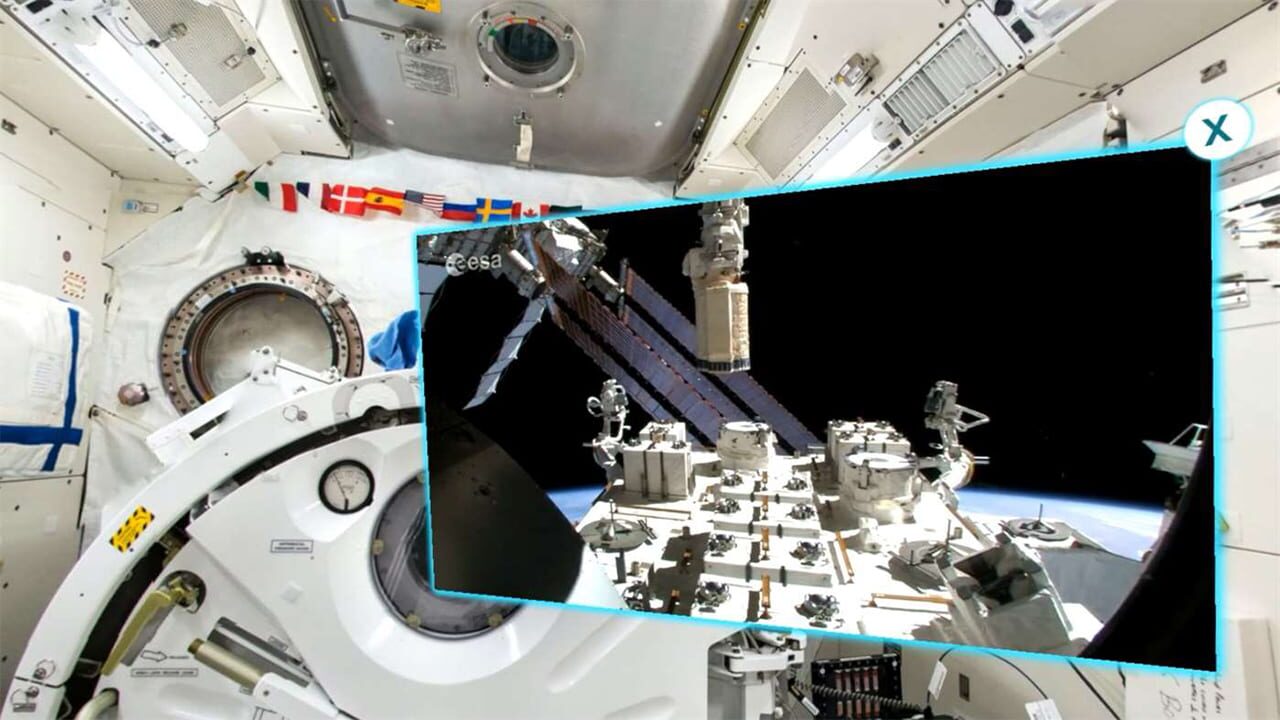 Screenshot for International Space Station Tour VR