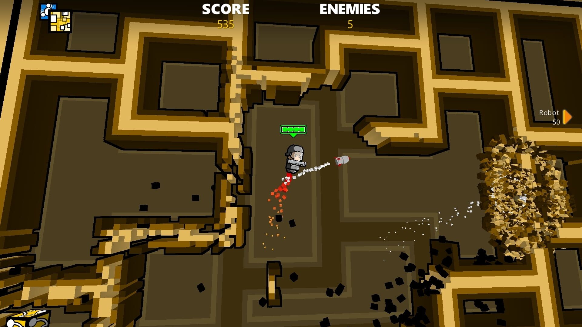 Screenshot for Rocket Riot
