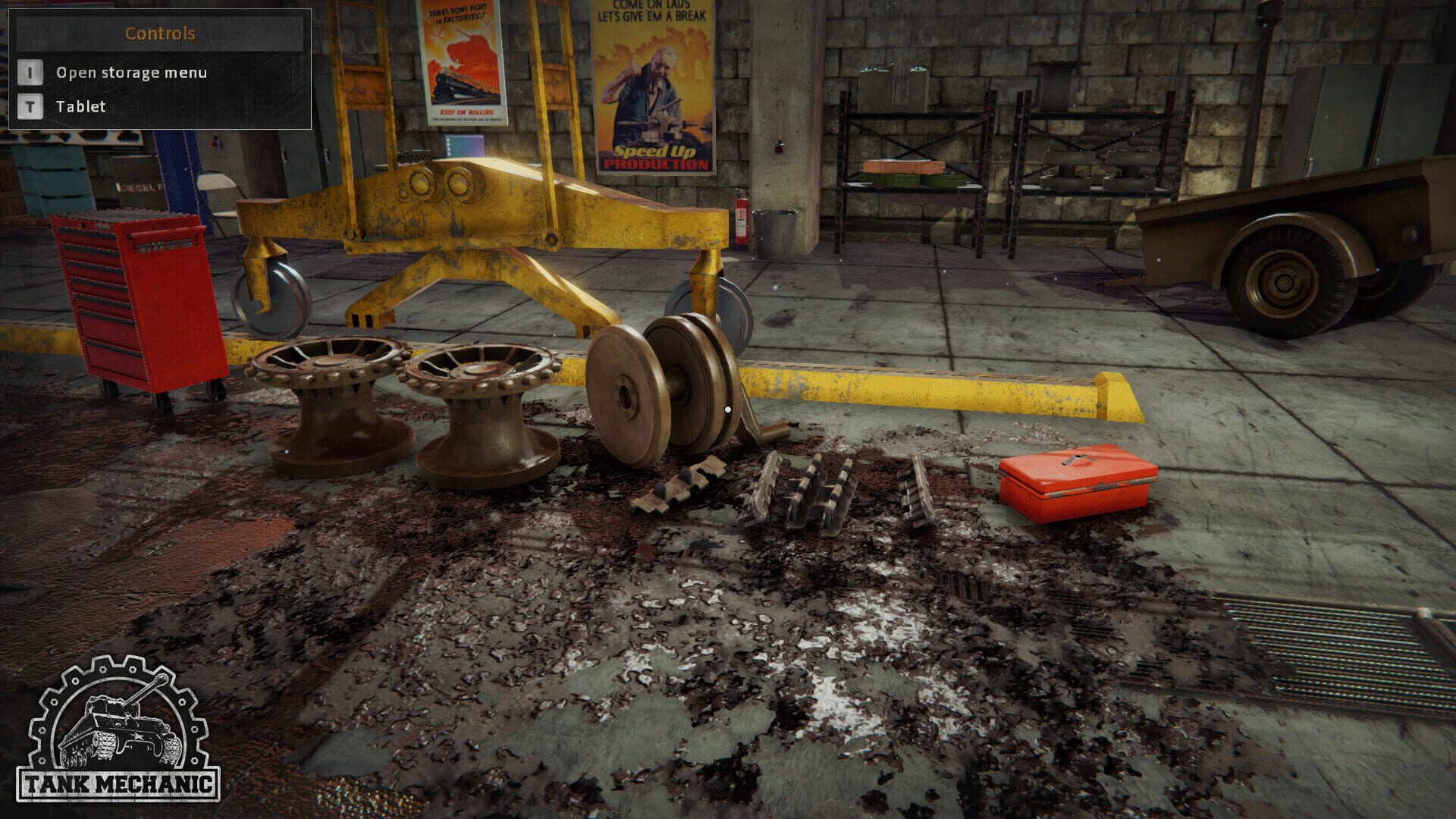 Screenshot for Tank Mechanic Simulator