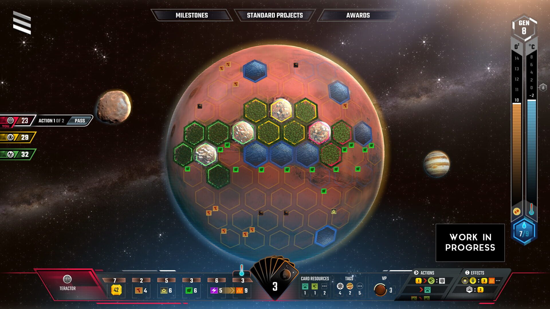 Screenshot for Terraforming Mars