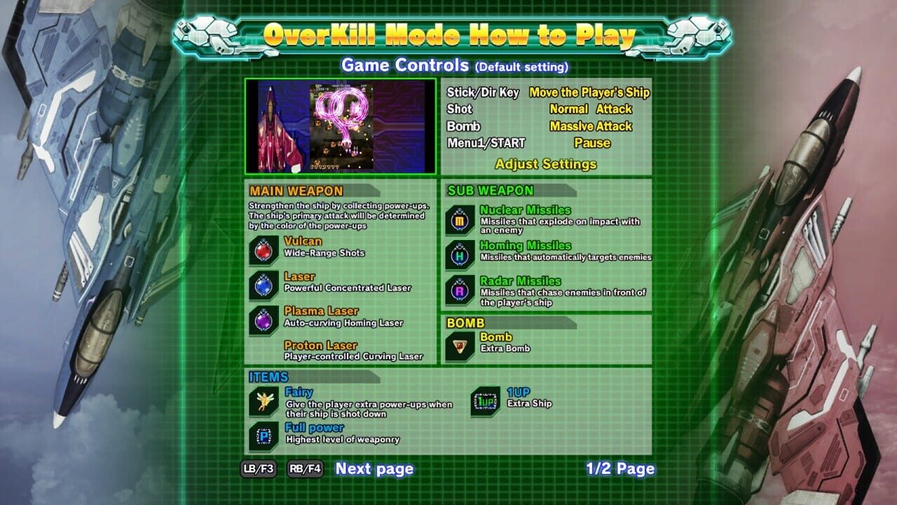 Screenshot for Raiden IV OverKill