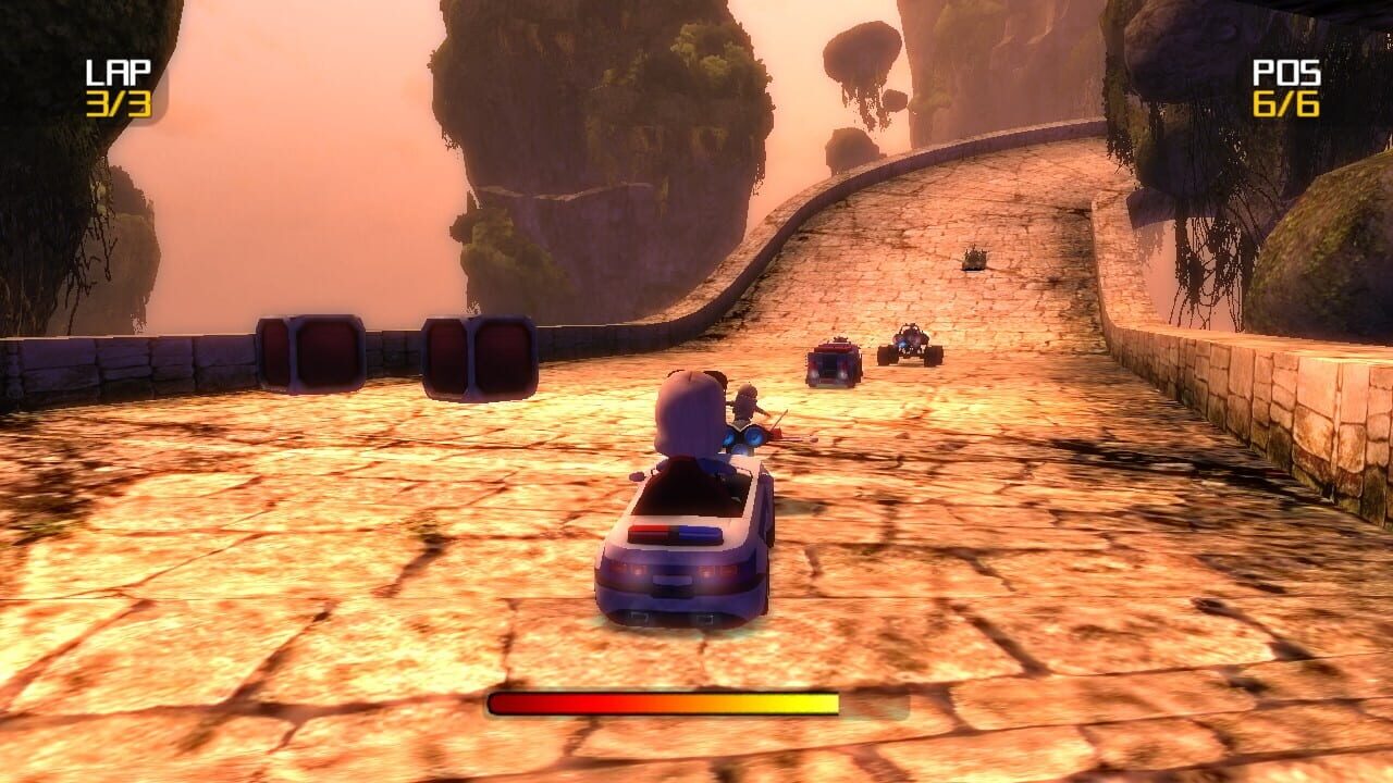 Screenshot for Super Sonic Racer