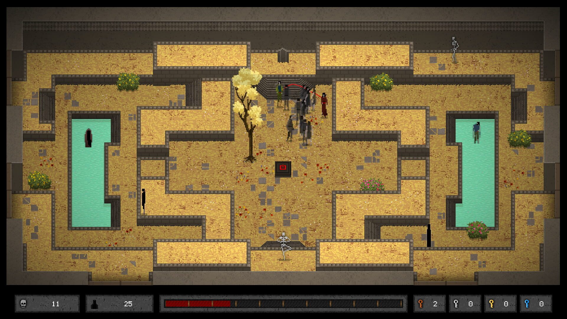 Screenshot for Red Rope: Don't Fall Behind