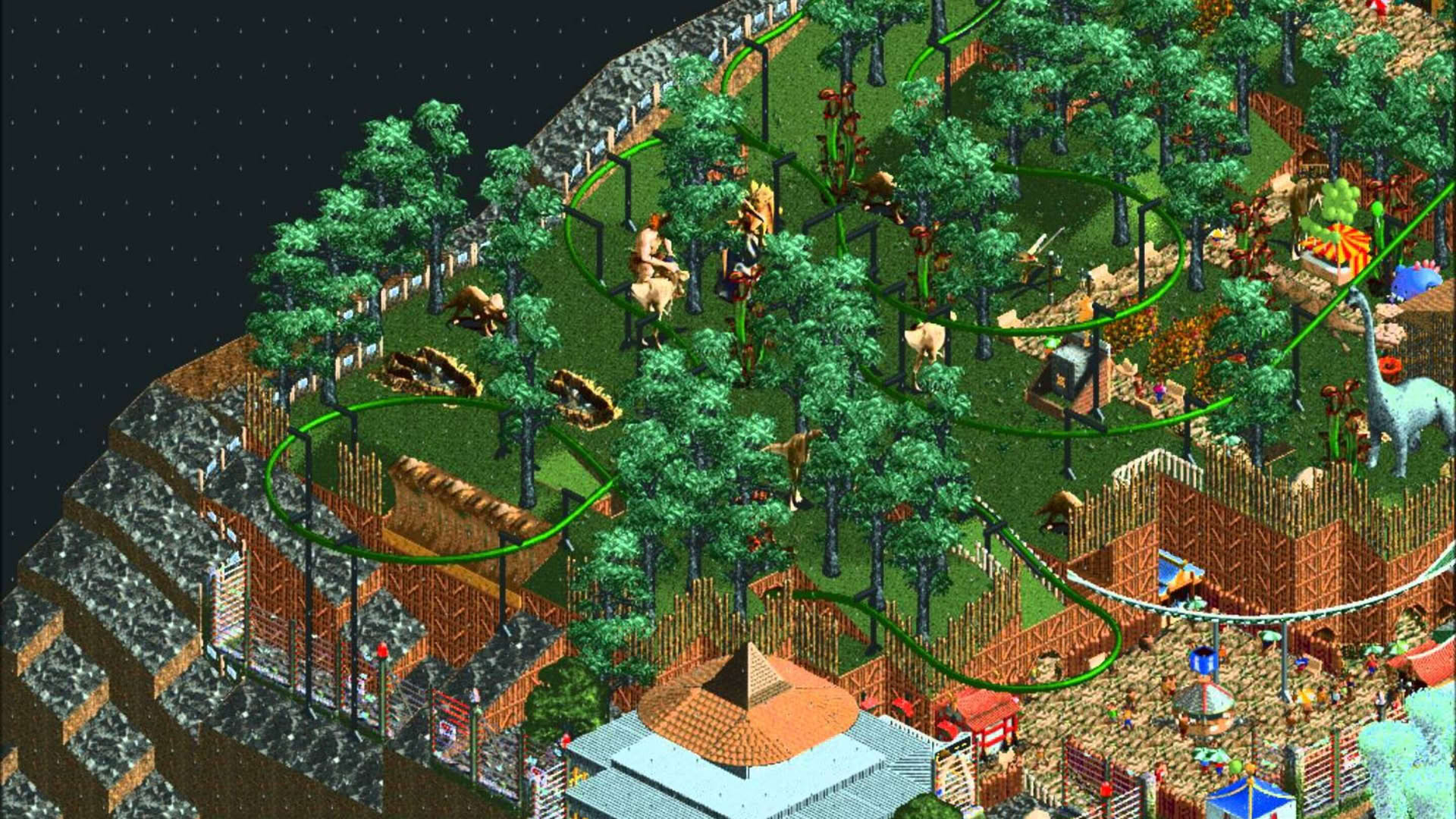 Screenshot for RollerCoaster Tycoon 2: Time Twister