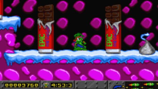 Screenshot for Jazz Jackrabbit: Holiday Hare 1995