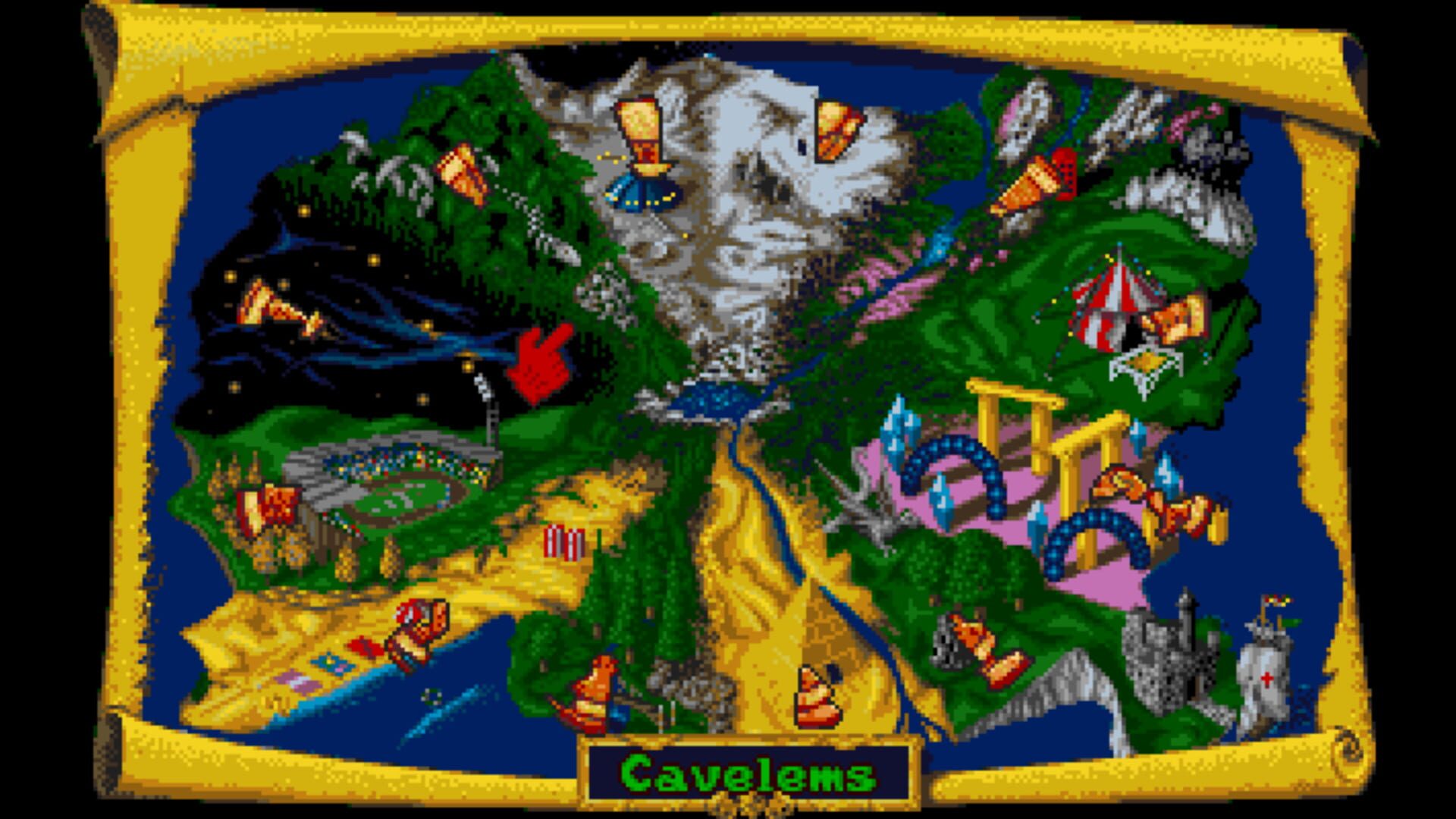 Screenshot for Lemmings 2: The Tribes