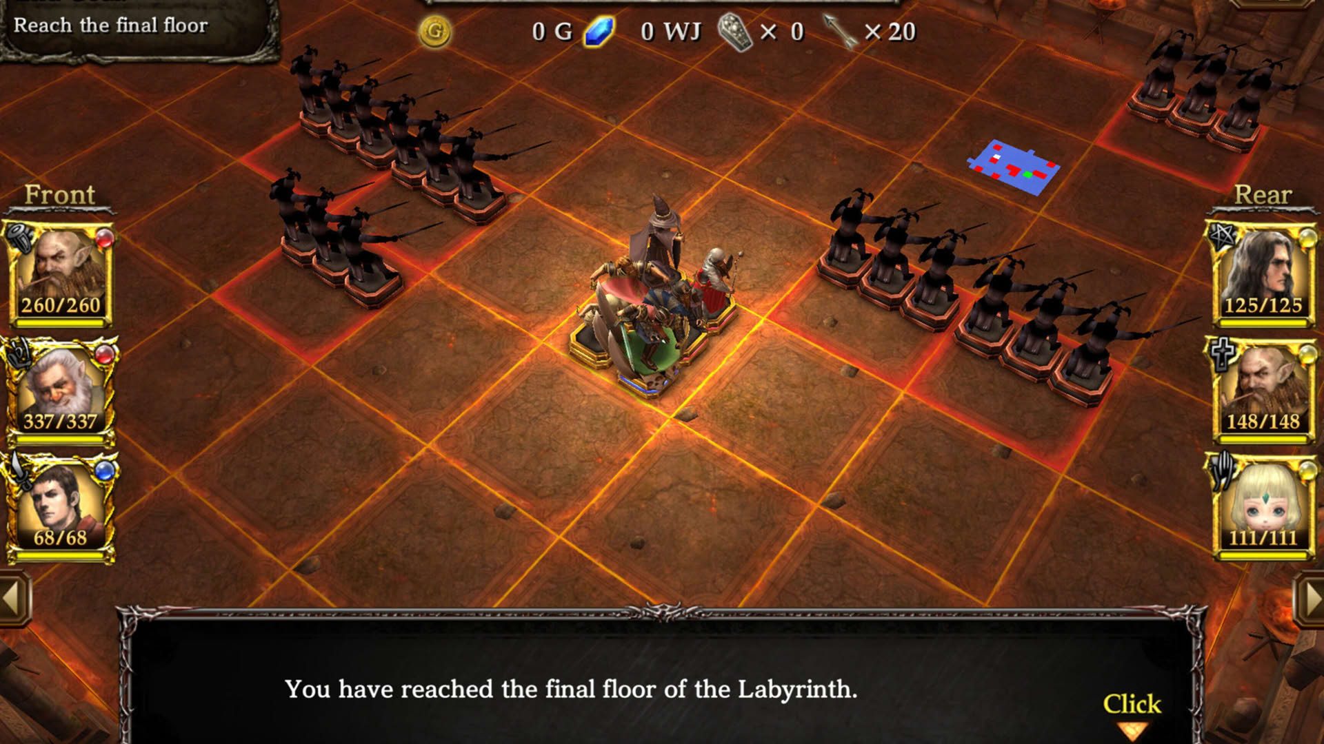 Screenshot for Wizrogue: Labyrinth of Wizardry