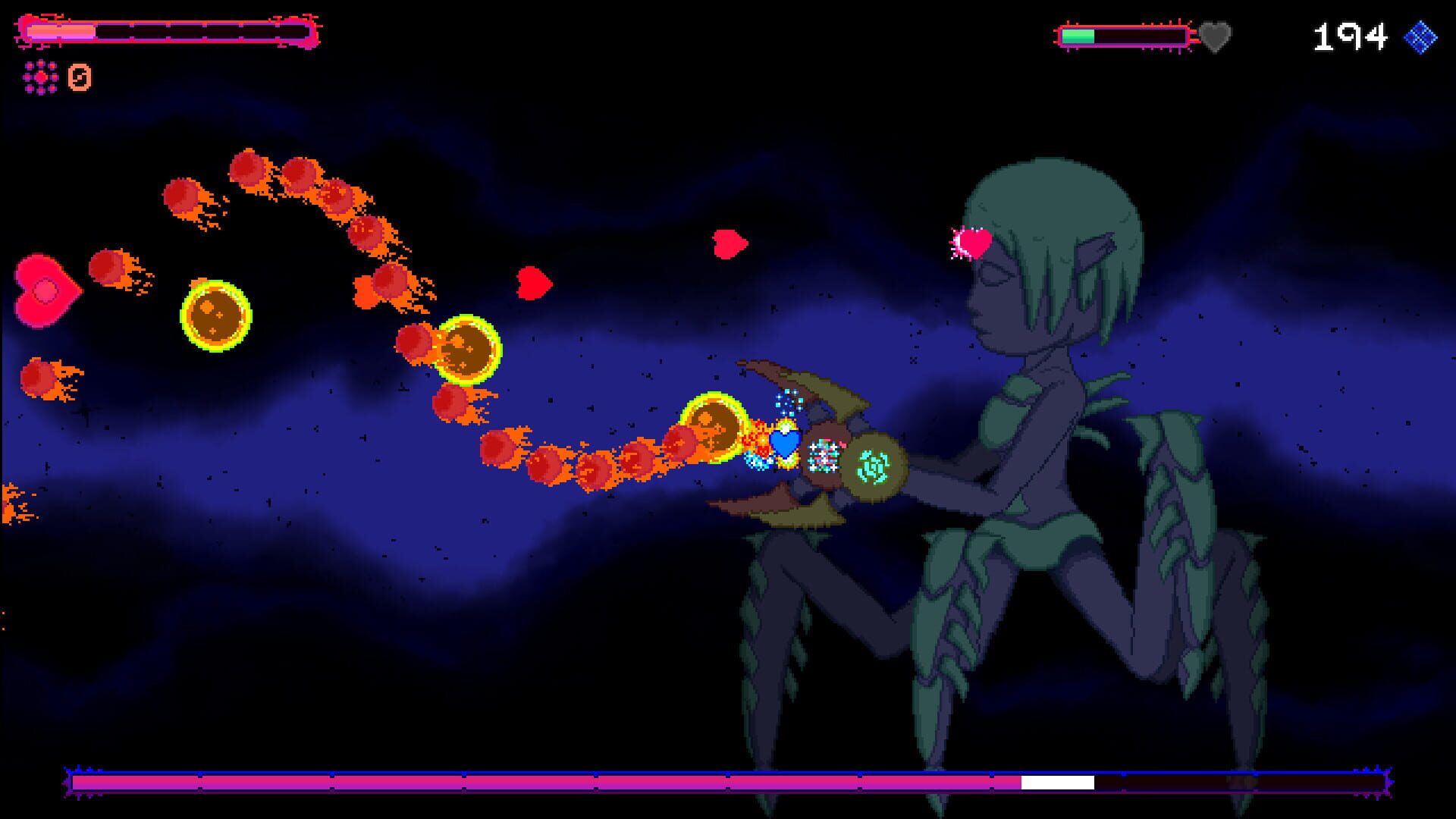 Screenshot for The Void Rains Upon Her Heart