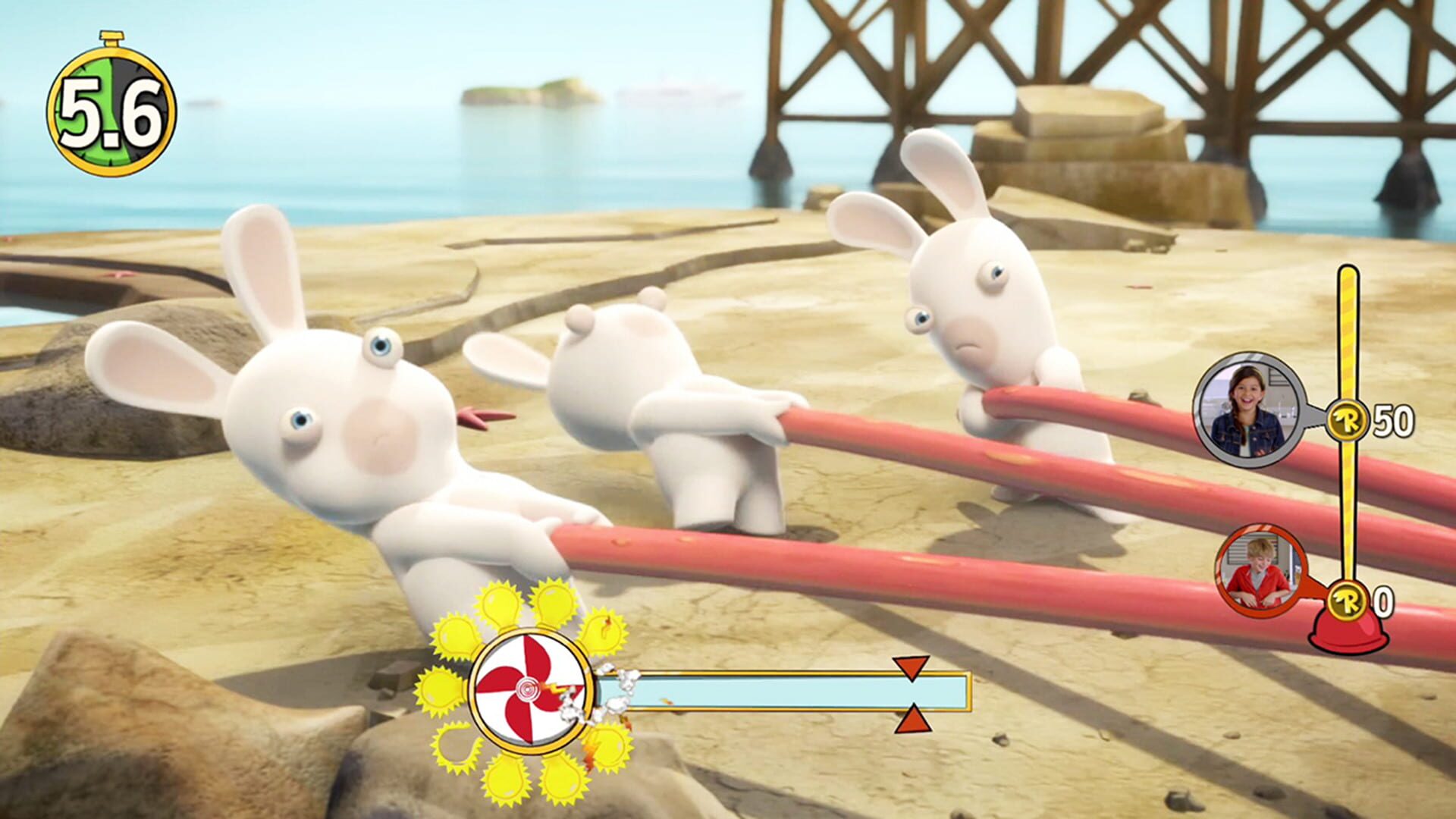 Screenshot for Rabbids Invasion: The Interactive TV Show