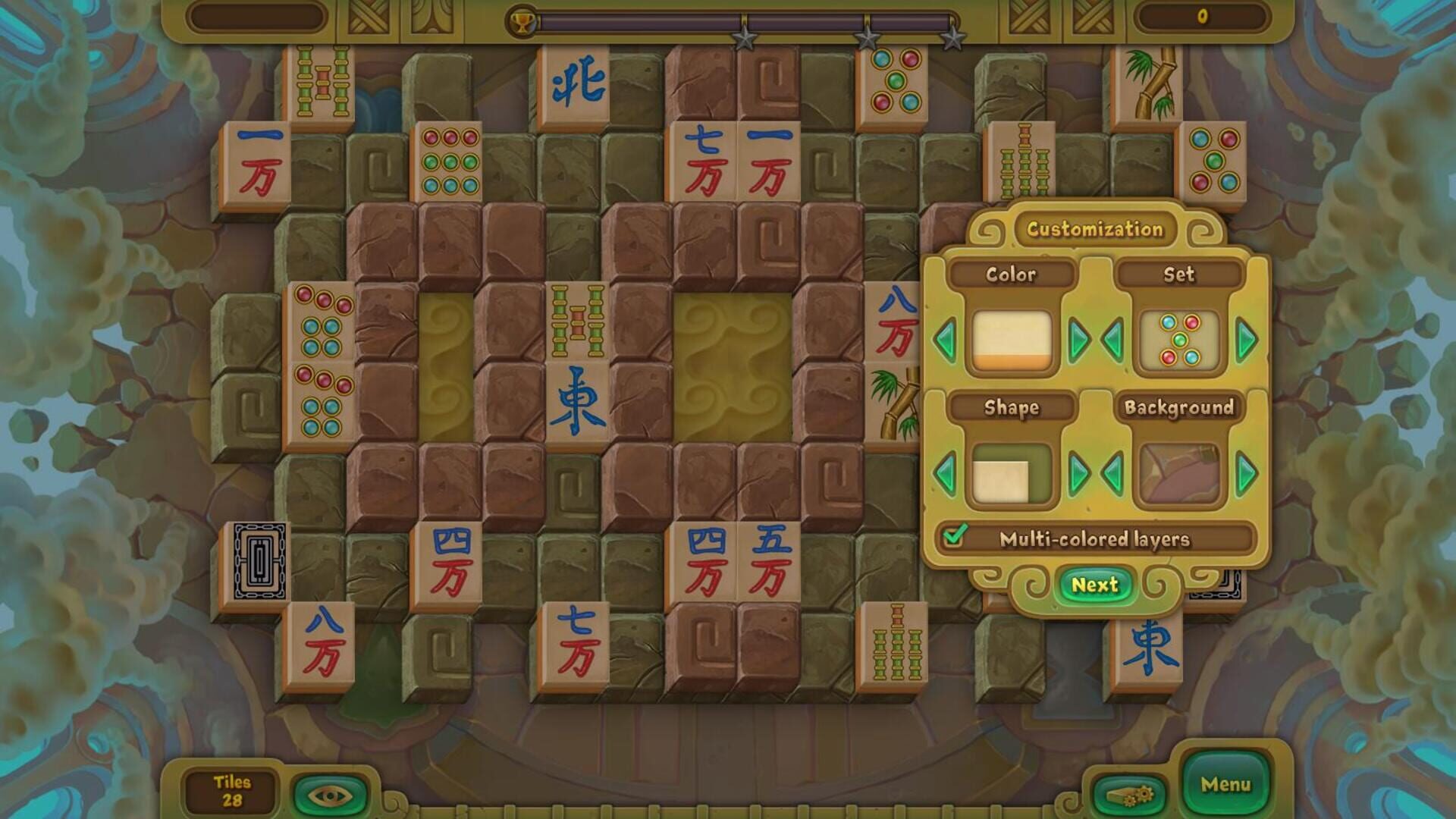 Screenshot for Legendary Mahjong