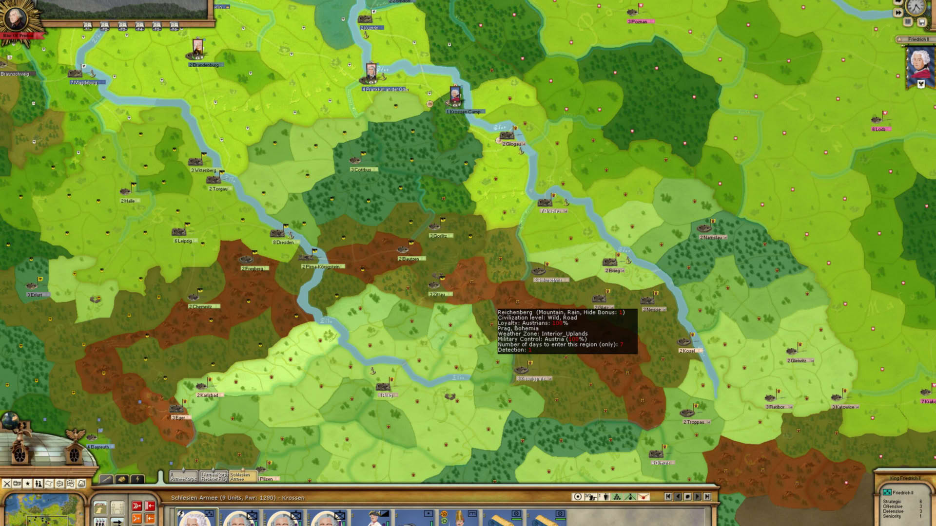 Screenshot for Rise of Prussia Gold