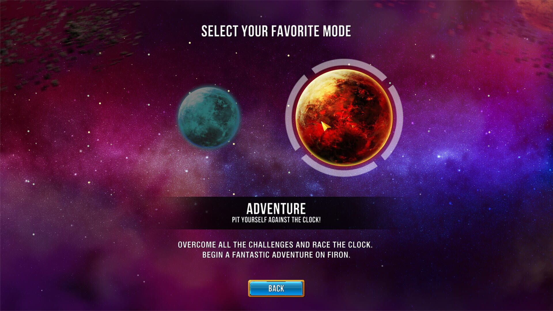 Screenshot for 2 Planets Fire and Ice