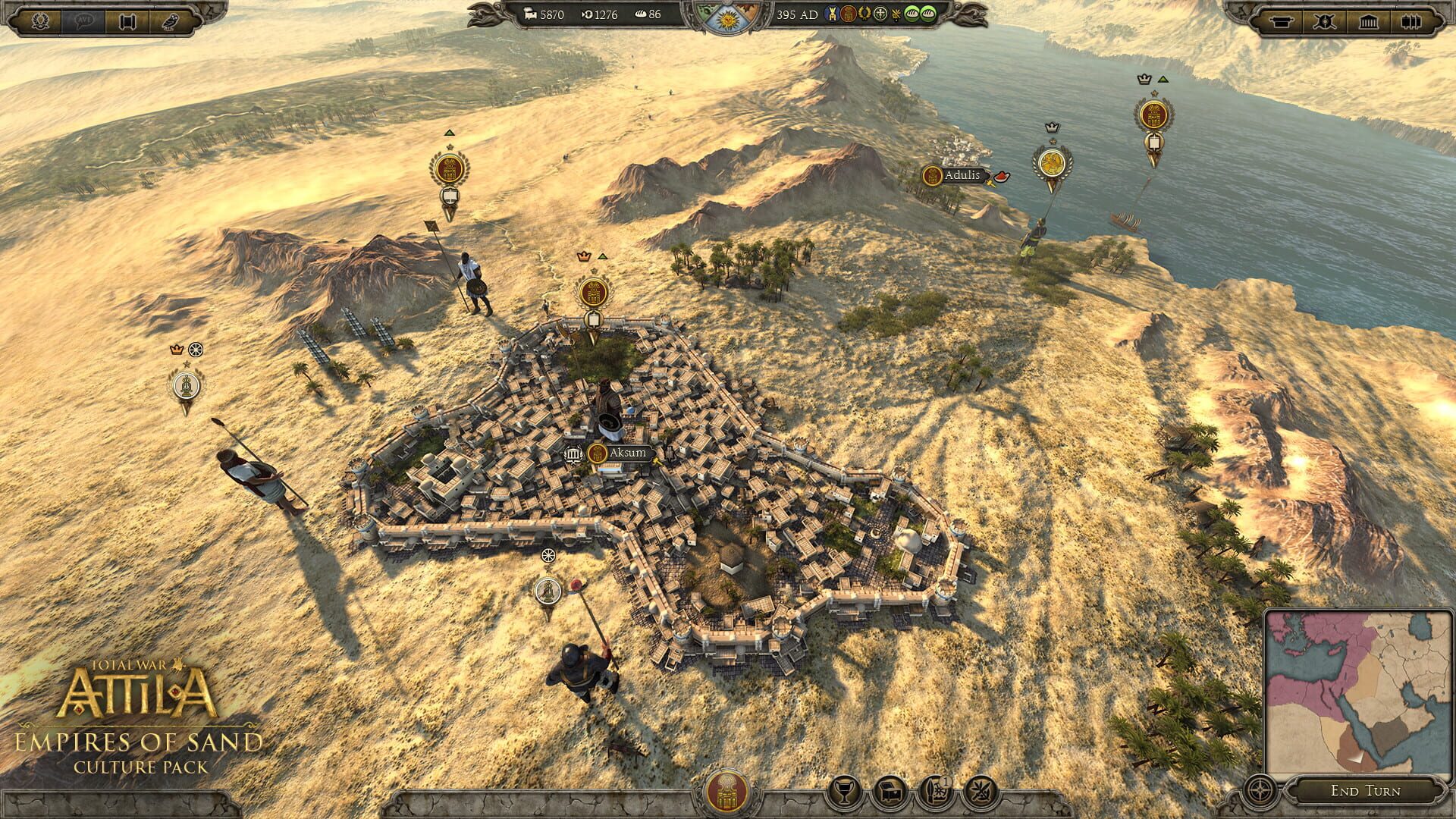 Screenshot for Total War: Attila - Empires of Sand Culture Pack