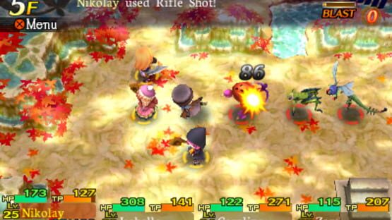 Screenshot for Etrian Mystery Dungeon