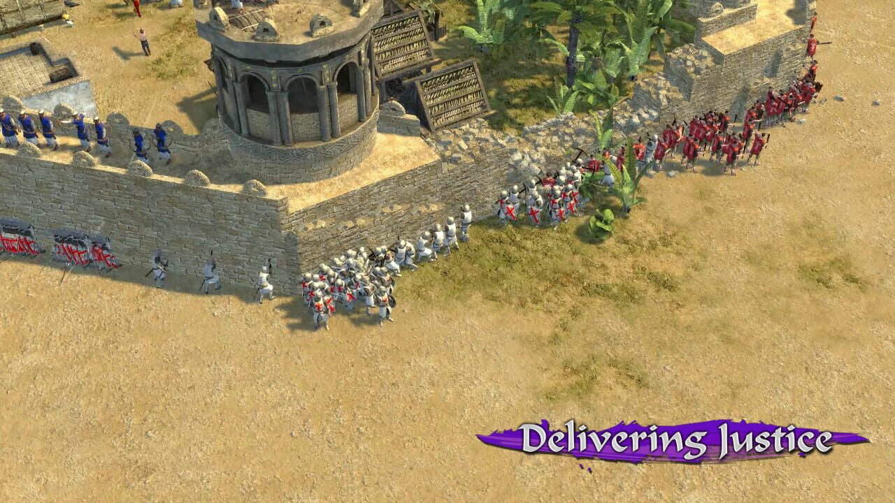 Screenshot for Stronghold Crusader II: Delivering Justice mini-campaign