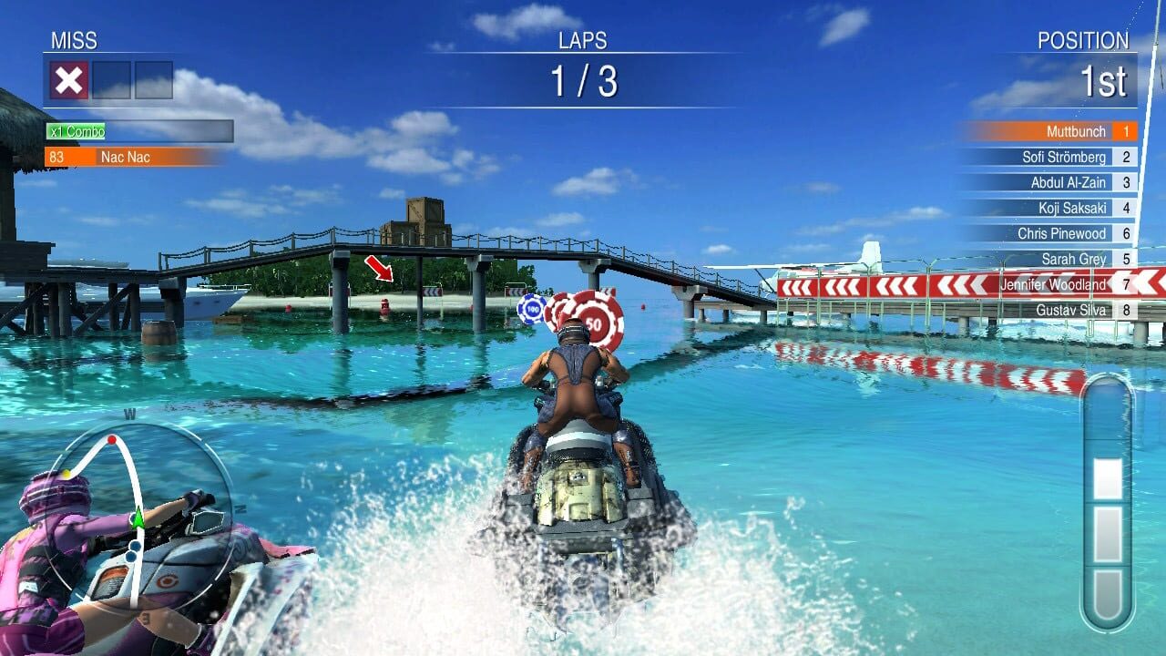 Screenshot for Aqua Moto Racing Utopia