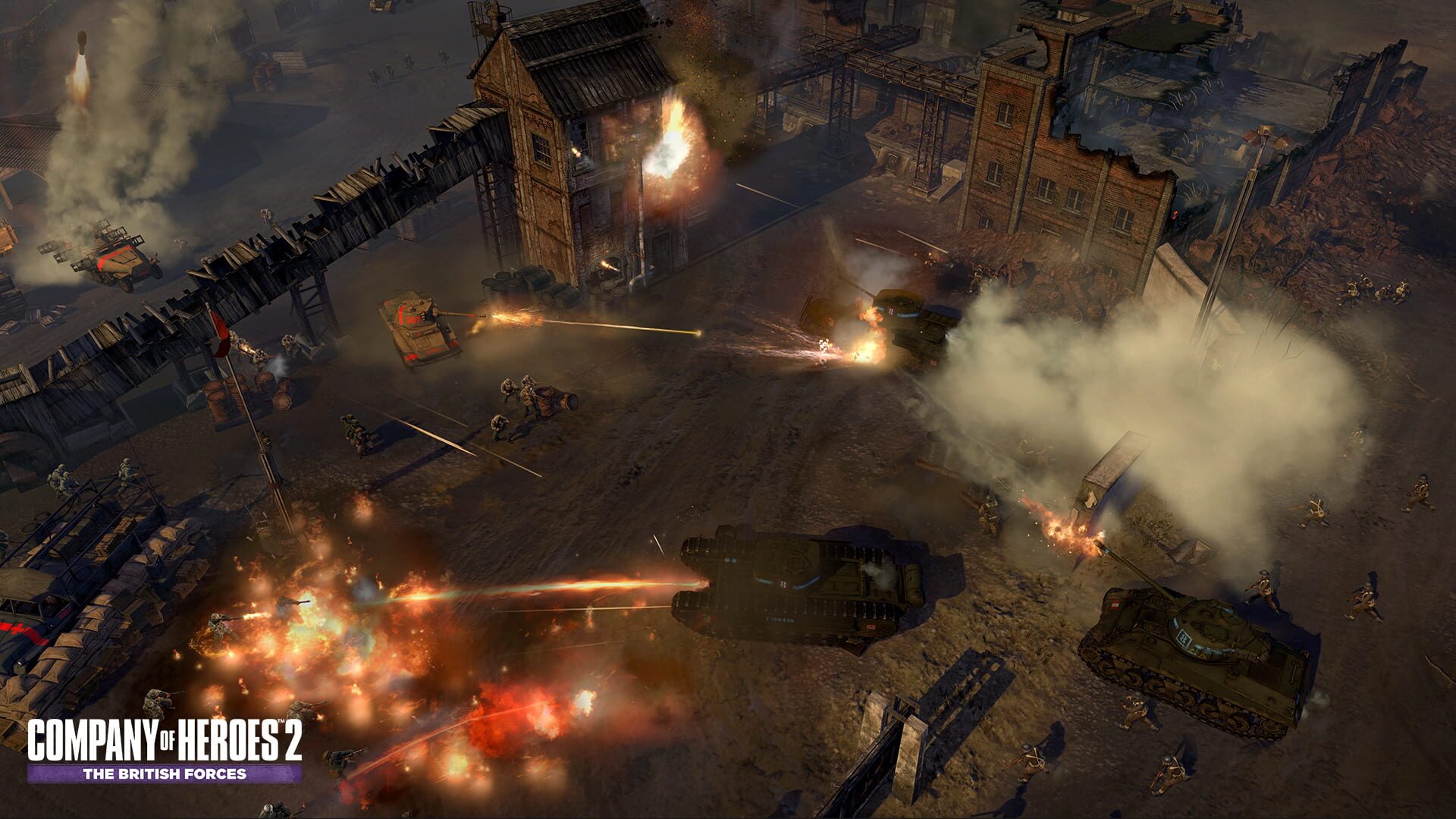 Screenshot for Company of Heroes 2: The British Forces