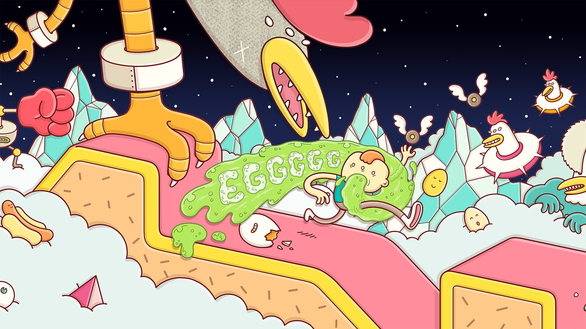Screenshot for Eggggg: The Platform Puker