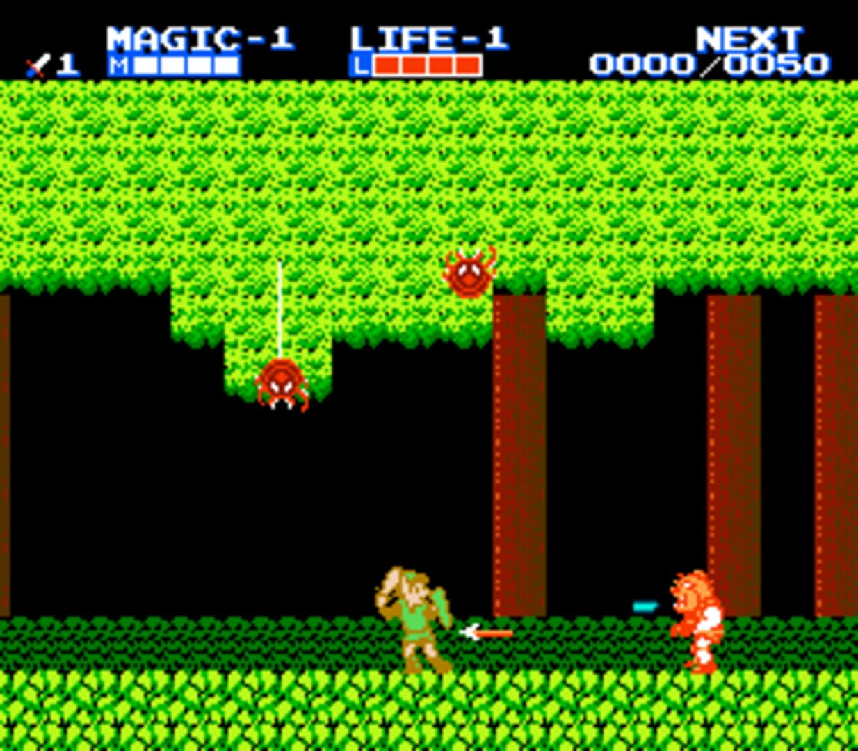 Screenshot for Zelda II: The Adventure of Link