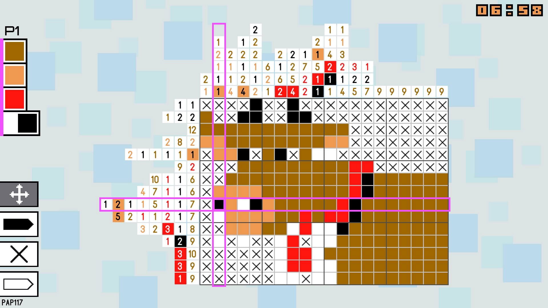 Screenshot for Pic-a-Pix Color