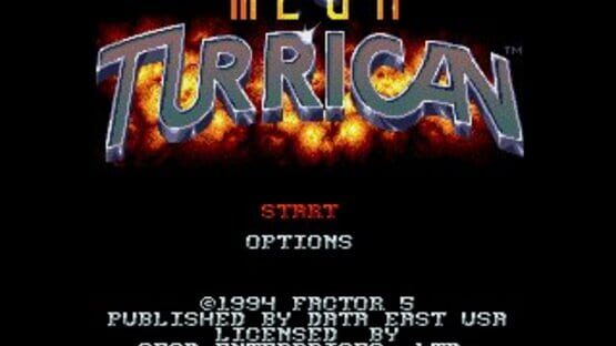 Screenshot for Mega Turrican