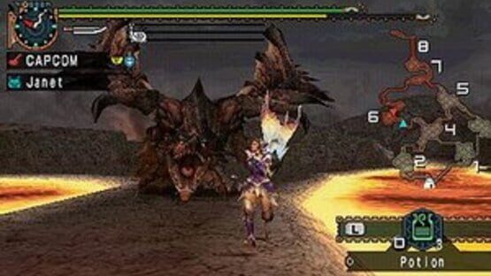 Screenshot for Monster Hunter Freedom Unite