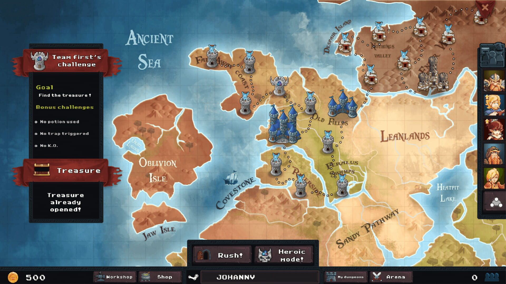 Screenshot for Dungeon Rushers