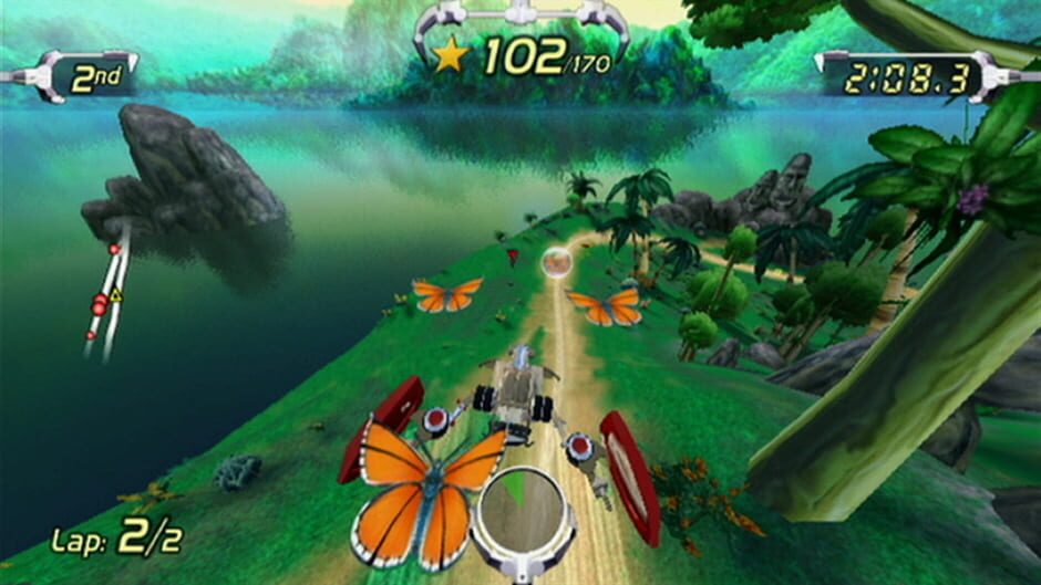 Screenshot for Excitebots: Trick Racing