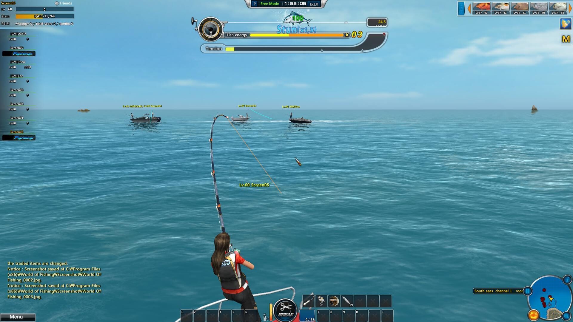 Screenshot for World of Fishing