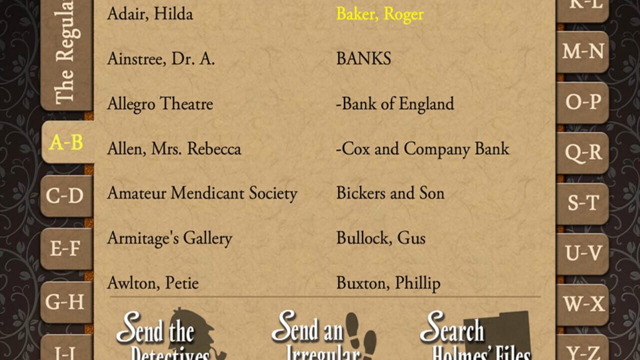 Screenshot for Sherlock Holmes Consulting Detective: The Case of the Mystified Murderess