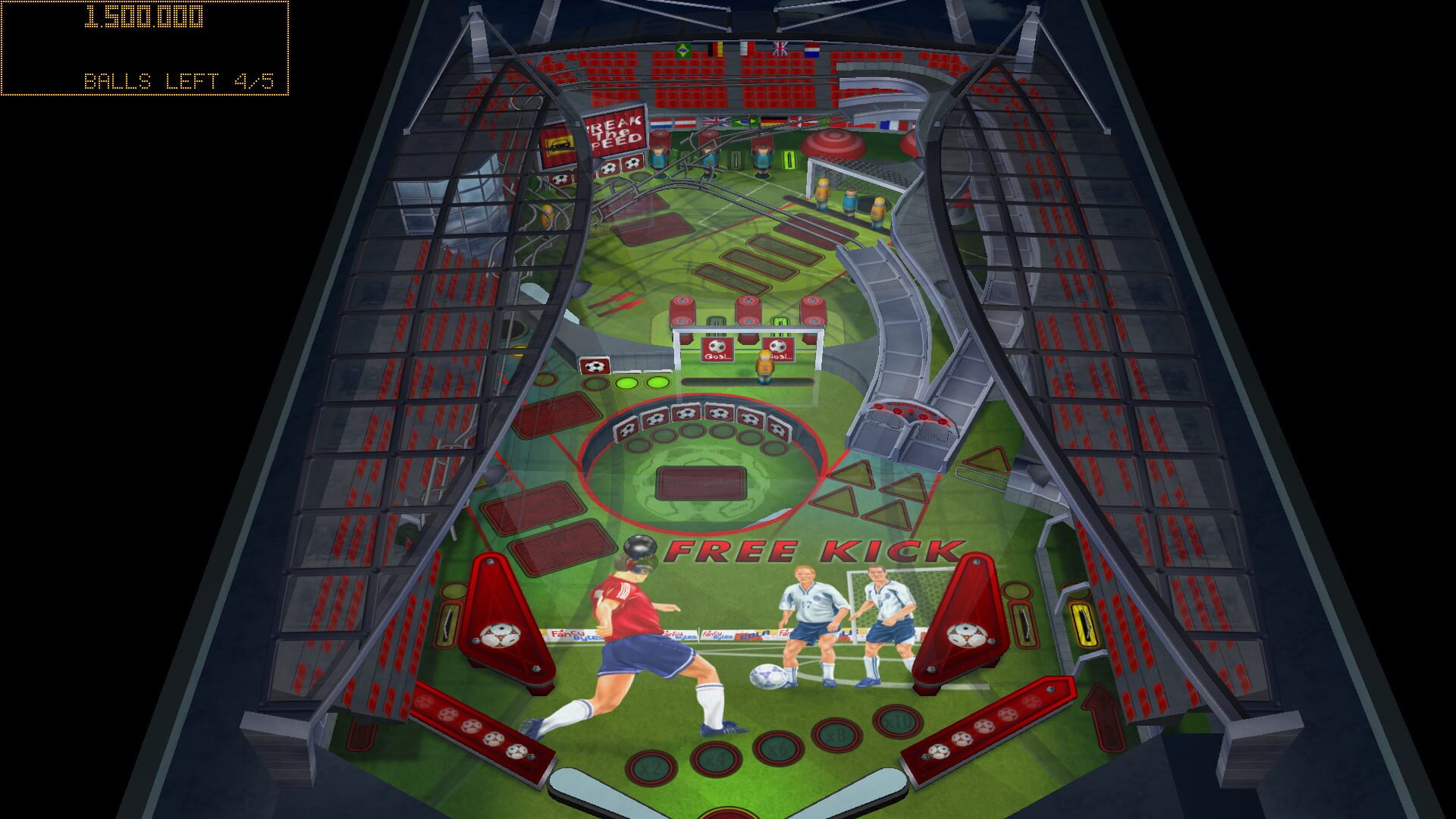 Screenshot for Soccer Pinball Thrills