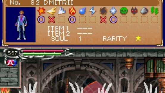 Screenshot for Castlevania: Dawn of Sorrow