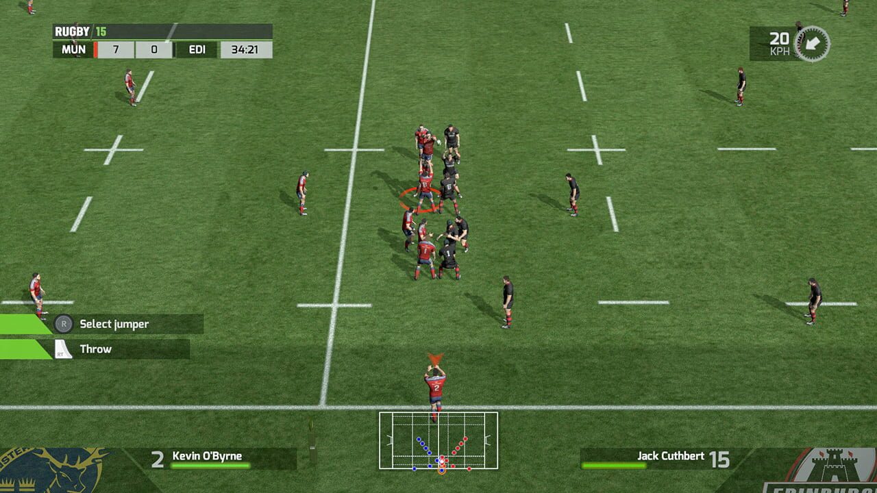 Screenshot for Rugby 15