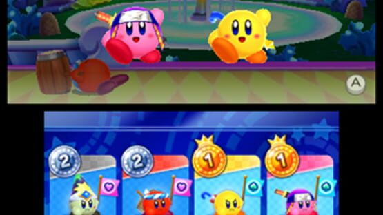 Screenshot for Kirby Fighters Deluxe