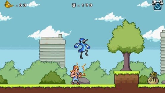 Screenshot for Regular Show: Mordecai and Rigby in 8-Bit Land