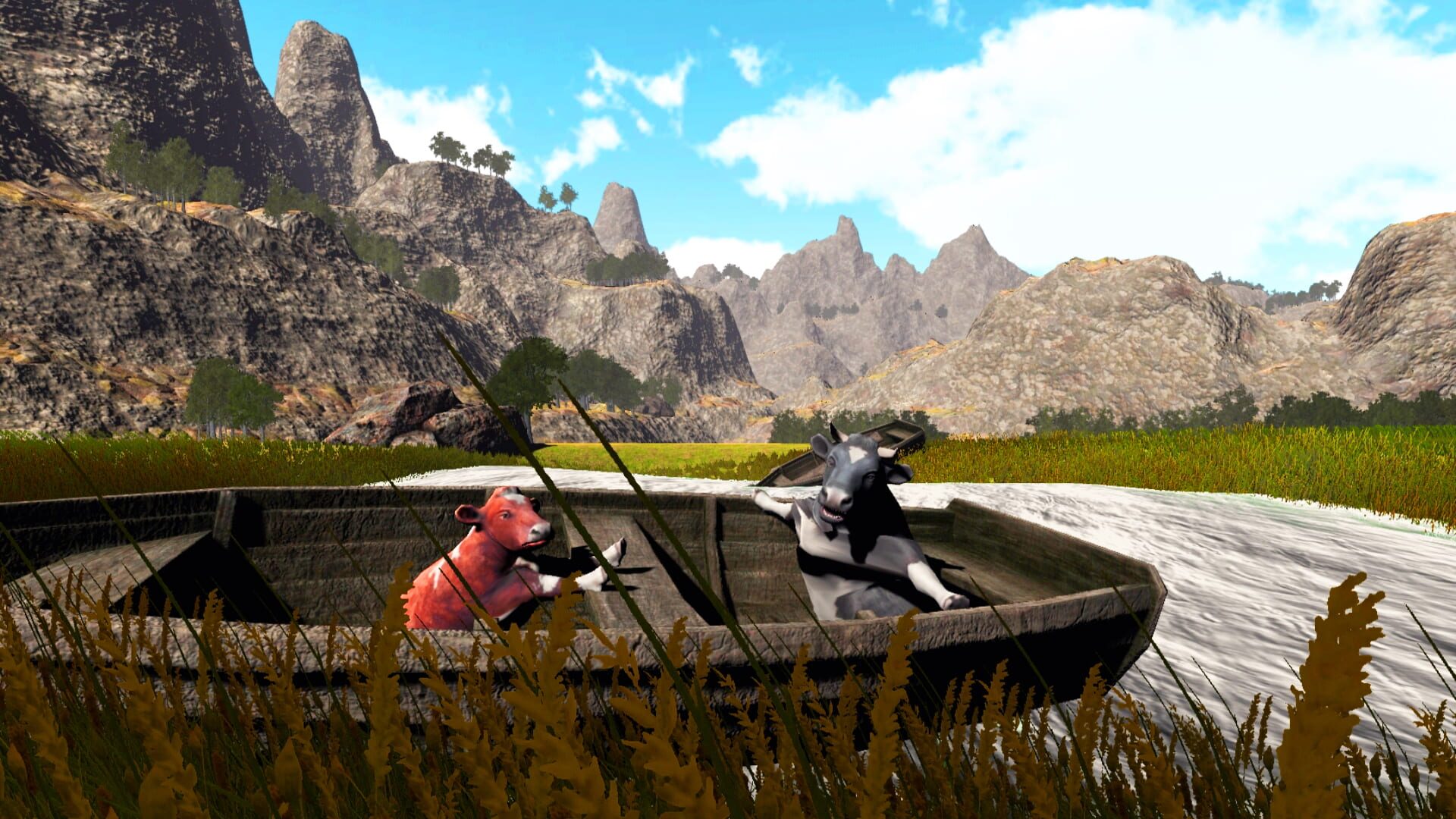 Screenshot for Cow Catcher Simulator