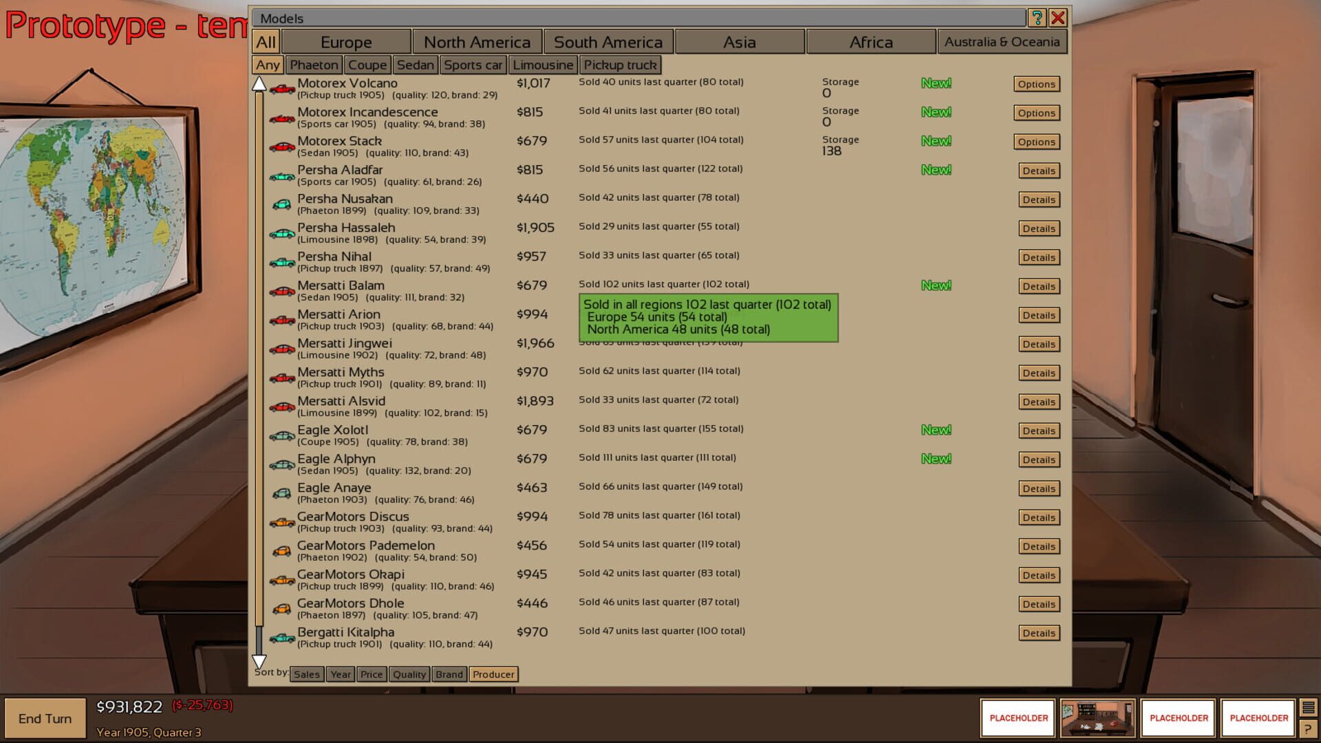 Screenshot for Automobile Tycoon