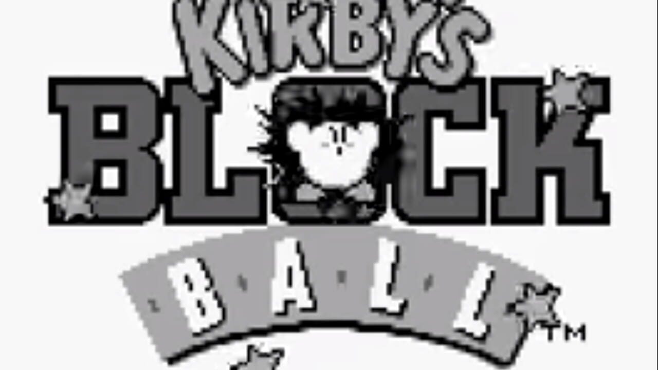 Screenshot for Kirby's Block Ball