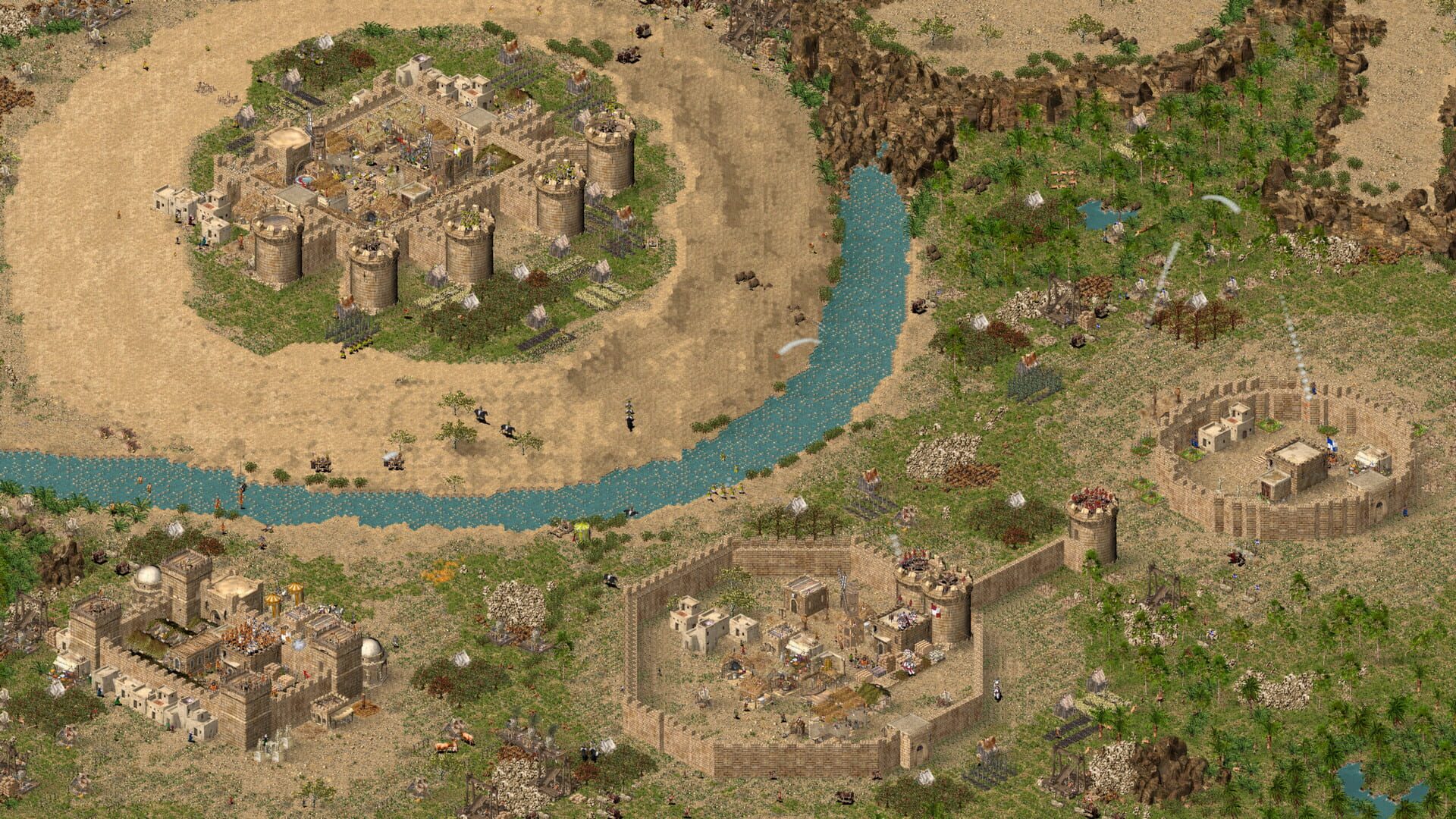 Screenshot for Stronghold Crusader HD