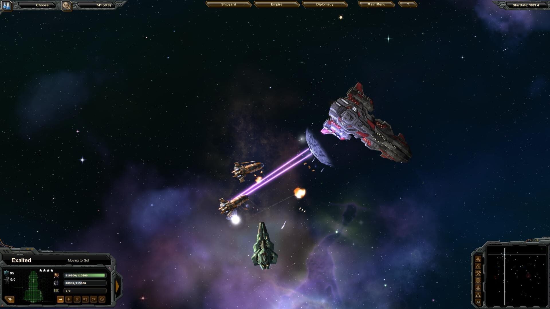Screenshot for StarDrive