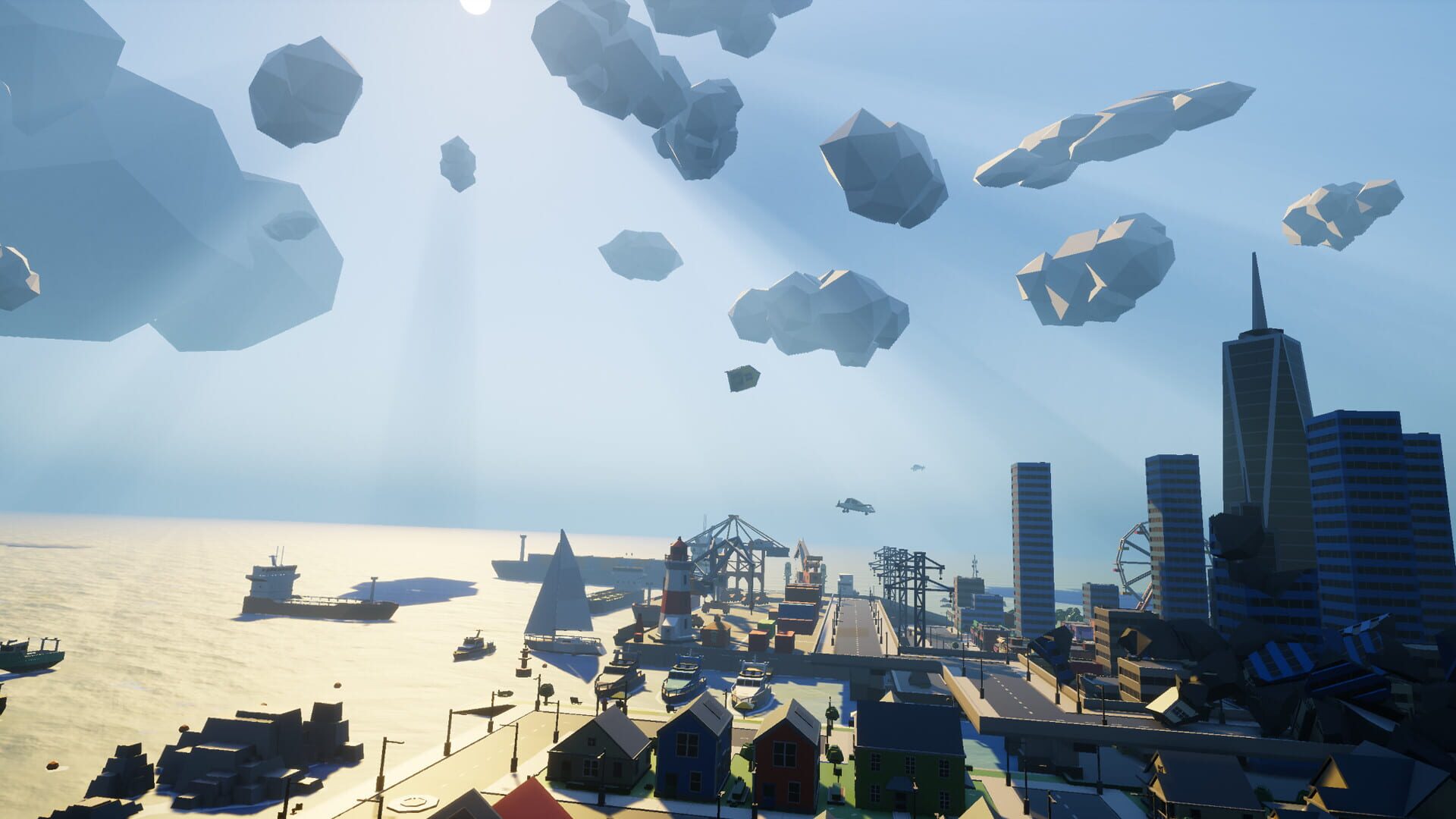 Screenshot for VRobot: VR Giant Robot Destruction Simulator