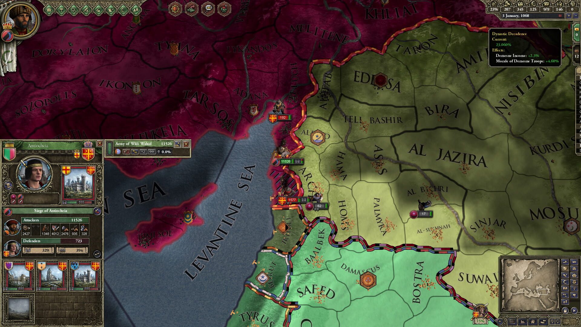 Screenshot for Crusader Kings II: Sword of Islam