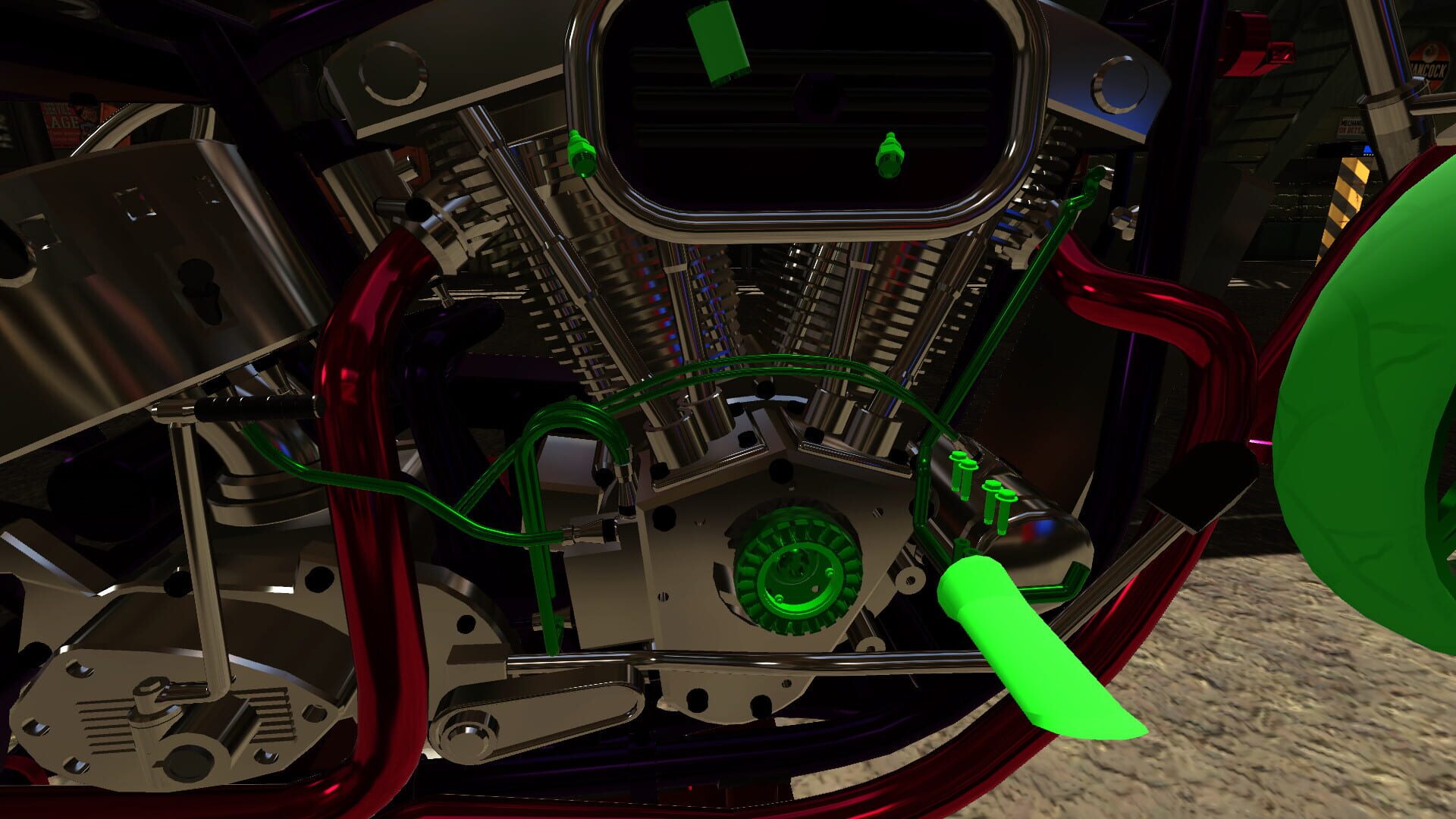 Screenshot for Motorbike Garage Mechanic Simulator