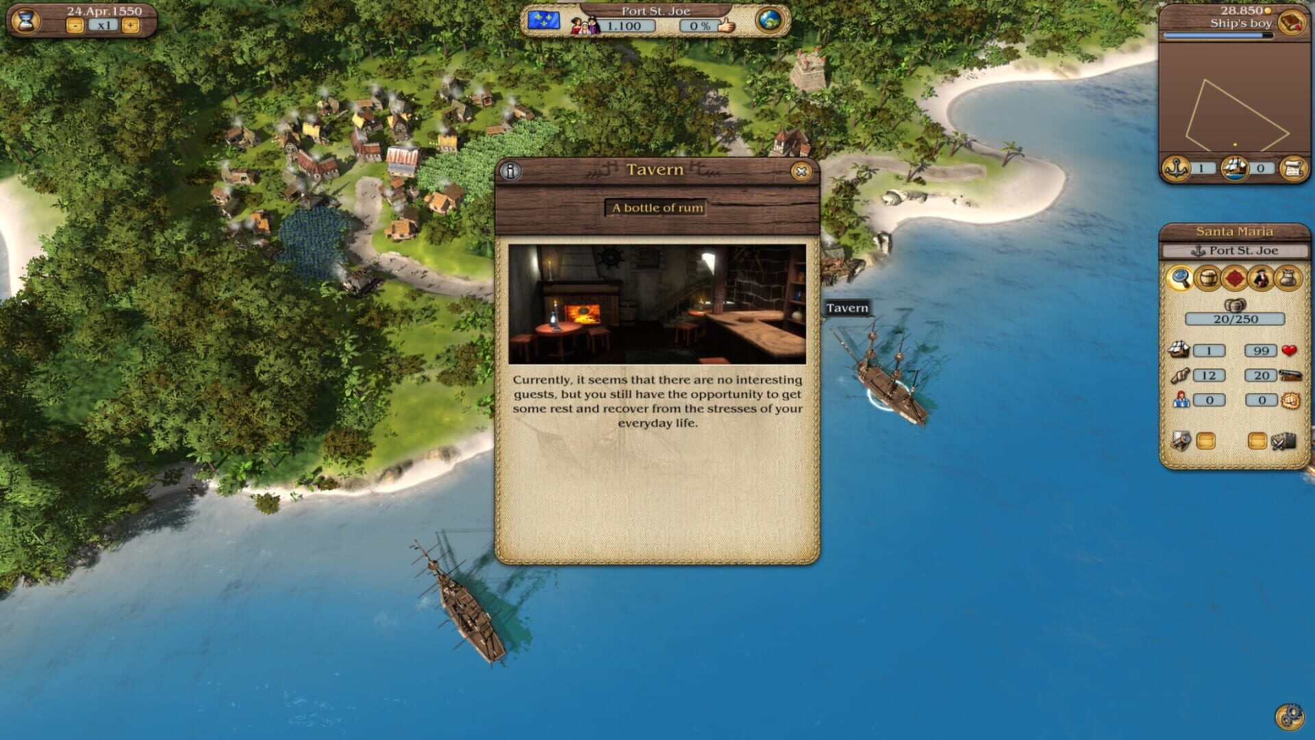 Screenshot for Port Royale 3: Pirates & Merchants