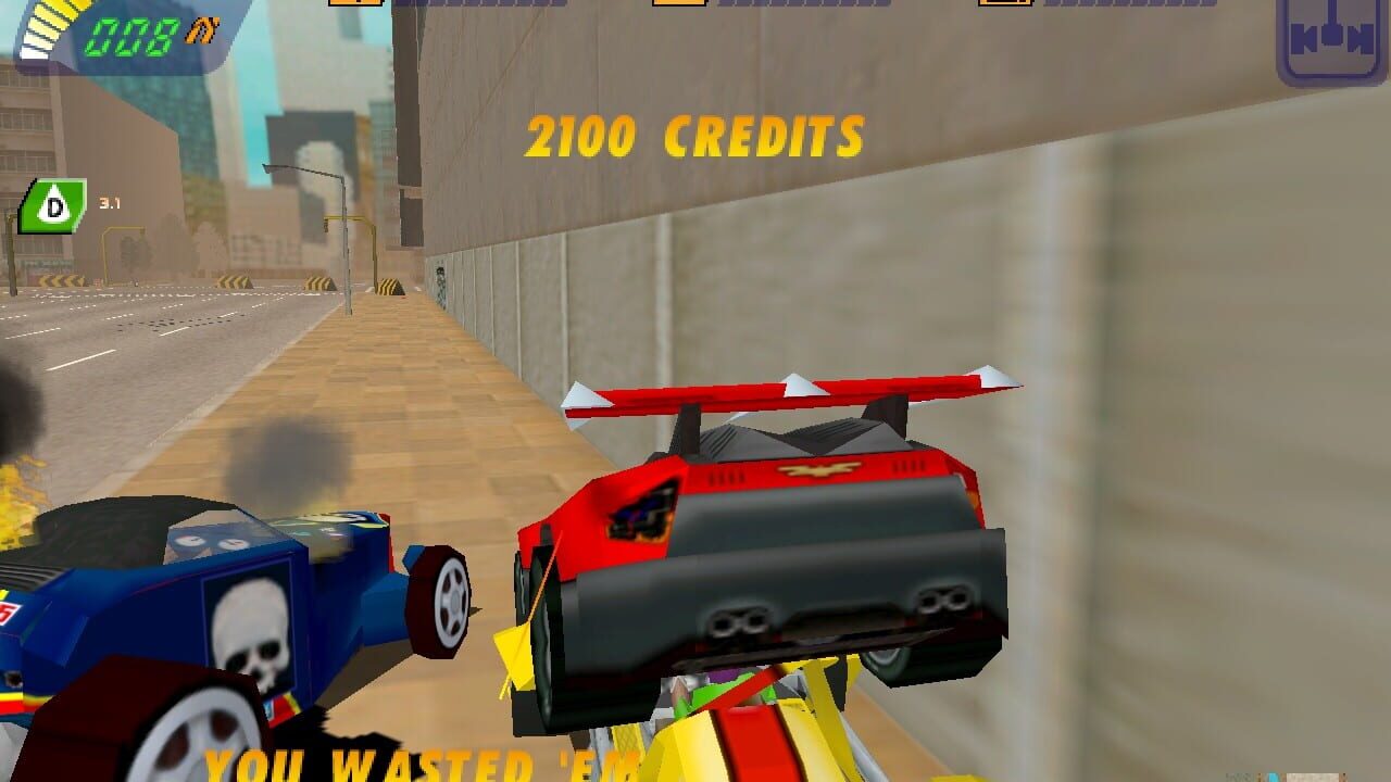 Screenshot for Carmageddon II: Carpocalypse Now