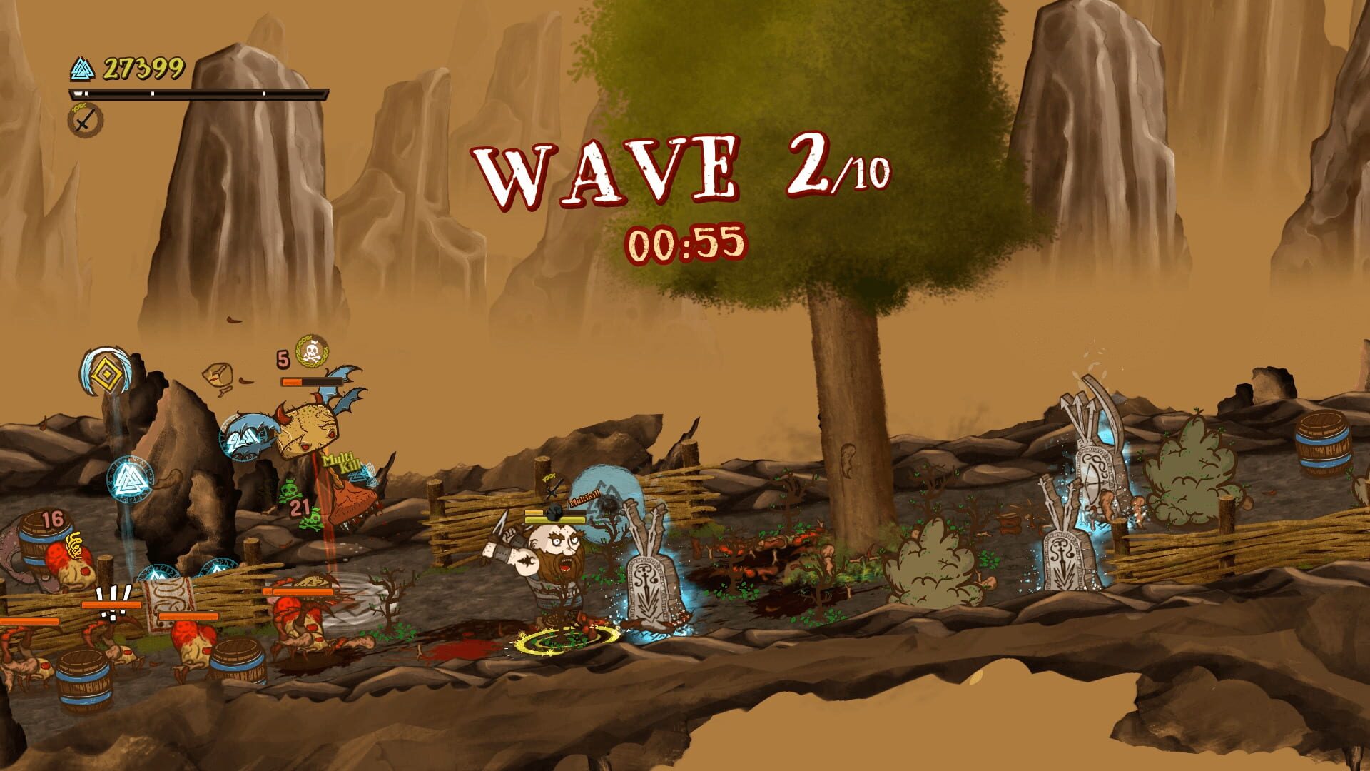 Screenshot for Die for Valhalla!