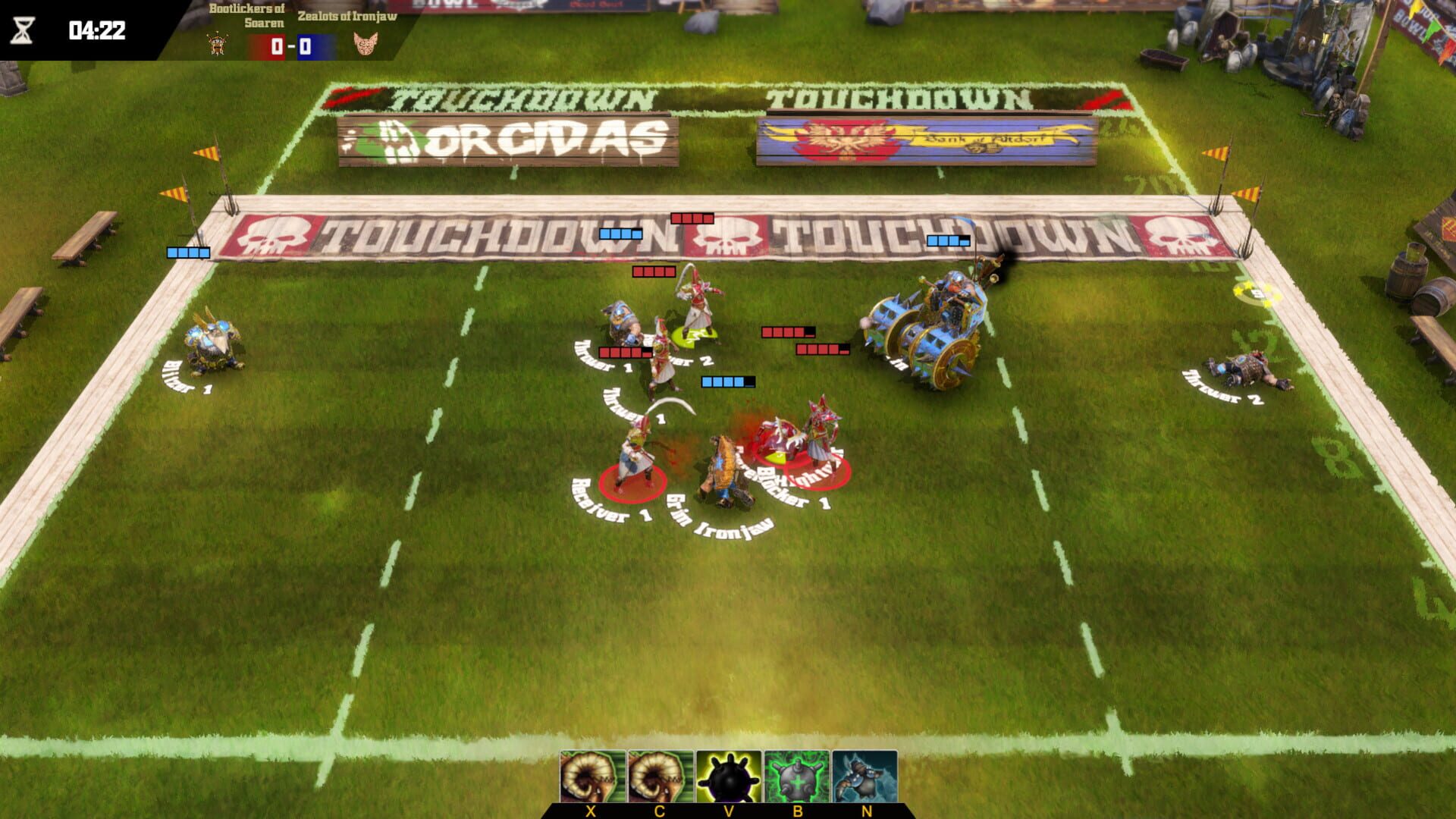 Screenshot for Blood Bowl: Death Zone