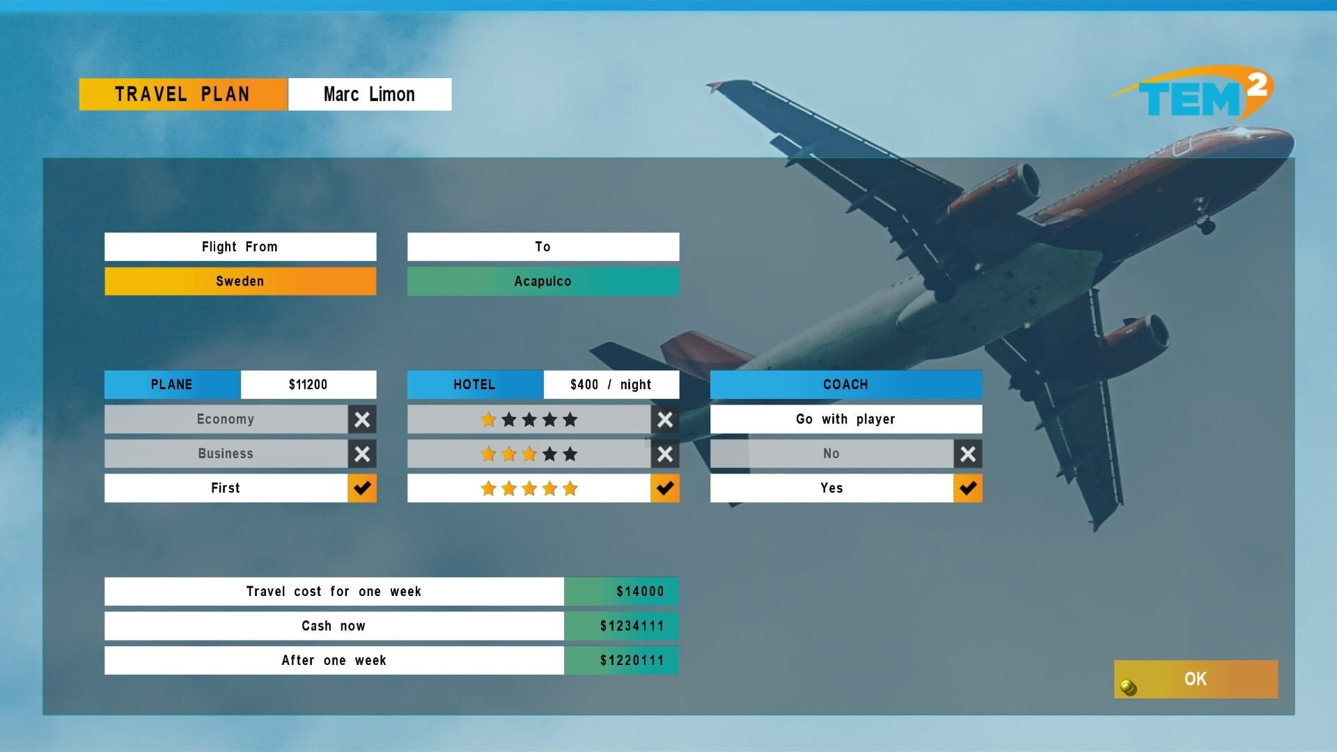 Screenshot for Tennis Elbow Manager 2