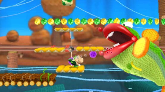 Screenshot for Poochy & Yoshi's Woolly World