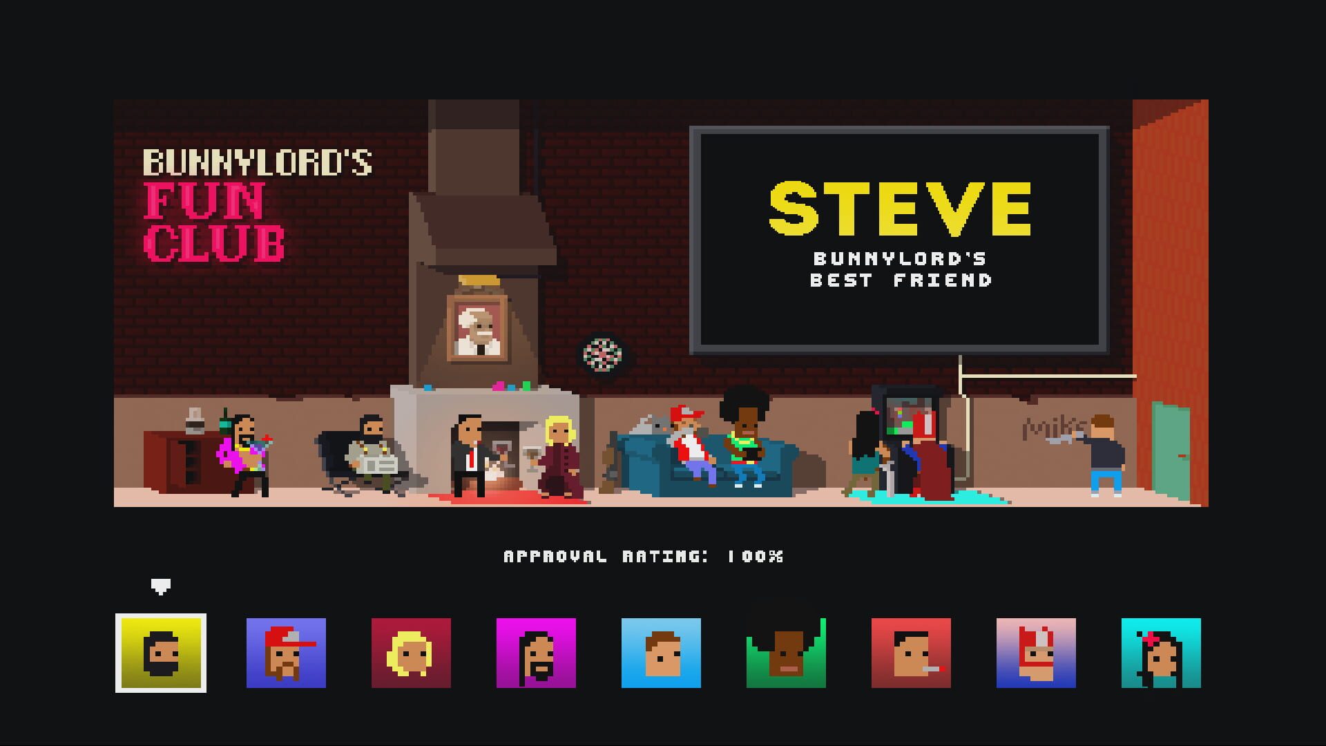 Screenshot for Not a Hero: Super Snazzy Edition